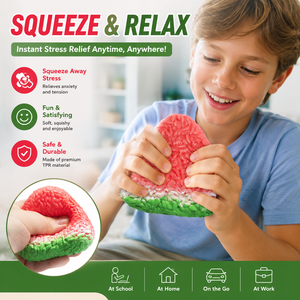Hot Selling High Quality Squishy Toys TPR Watermelon Sushi Squeeze Toy for Children - Product Image 2