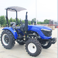 Mini-tracteur certifié CE 35 CV 4x4, essieu renforcé, forte capacité de charge pour les opérations en verger et en jardin
