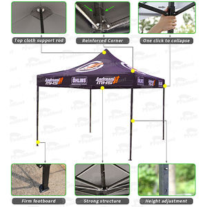 FEAMONT 3x3 10 * 10ft su geçirmez kamp çadırı doğum günü partisi süslemeleri gölgelik parti çadırları - Product Image 5