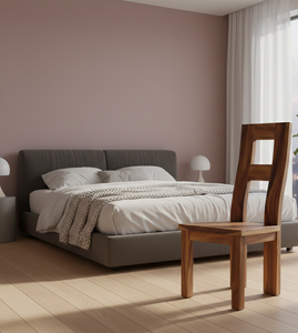 เก้าอี้ทานข้าวไม้สักทรงแข็งแรงและมีสไตล์ พร้อมพนักพิงสูงรูปตัว H เหมาะสำหรับตกแต่งภายในห้องรับประทานอาหารสไตล์โมเดิร์น รัสติก และร่วมสมัย - Product Image 3