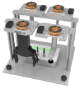 Plataforma de Entrenamiento Integrada Modular y Expandible para Robots Colaborativos Inteligentes