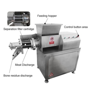 Meilleur <span class=keywords><strong>prix</strong></span> pour la machine à séparer les os <span class=keywords><strong>de</strong></span> viande industrielle Fuheng / machine à désosser, capacité <span class=keywords><strong>de</strong></span> 300 à 2000 kg/h pour poulet, poisson, vache, mouton, lapin - Product Image 2