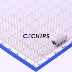 Condensador Sólido SPT1CM681E14OR, Componente de Orificio Pasante (THT), D6.3xL14mm 680uF 20% 16V 2.5mm - Product Image 2