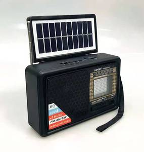 NS-2031S AM FM SW 1-6 8 ban nhạc năng lượng mặt trời đài phát thanh với không Dây BT loa, USB TF Máy nghe nhạc thẻ với 1200mAh pin có thể sạc lại - Product Image 4