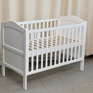Lit bébé en bois massif naturel simple et moderne DISHI OEM pour la maison, la chambre à coucher, l'école, pour les enfants et les bébés, sûr pour les enfants - Product Image 4