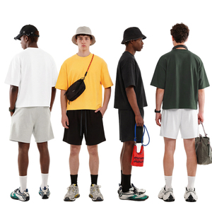 Camiseta de Algodón de Alta Calidad con Sensación Fresca, Estampado Gráfico Personalizado, Estilo Urbano, Corte Holgado, Cuello Redondo, Camiseta Corta - Product Image 2