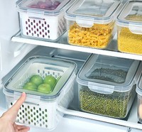 Bocal de rangement de cuisine en Silicone étanche à l'air de haute qualité