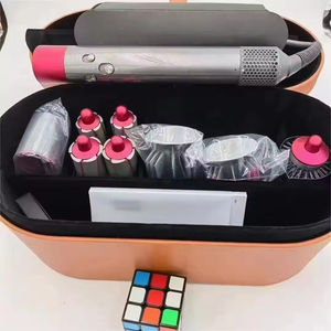 Secador de Pelo Profesional <span class=keywords><strong>5</strong></span> en 1, Cepillo Caliente, Plancha, Rizador, Calentador PTC, Pantalla LCD, Temperatura Ajustable, Cerámica, para Uso Doméstico - Product Image 2