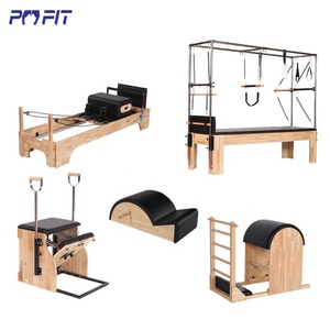 Máquina <span class=keywords><strong>de</strong></span> <span class=keywords><strong>Pilates</strong></span> Reformer para Uso Doméstico, Entrenador <span class=keywords><strong>de</strong></span> <span class=keywords><strong>Pilates</strong></span>, <span class=keywords><strong>Cama</strong></span> <span class=keywords><strong>de</strong></span> <span class=keywords><strong>Pilates</strong></span> para Entrenamiento <span class=keywords><strong>de</strong></span> Core, <span class=keywords><strong>Cama</strong></span> <span class=keywords><strong>de</strong></span> <span class=keywords><strong>Pilates</strong></span> <span class=keywords><strong>de</strong></span> Madera Miple para Yoga - Product Image 1