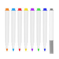 Stylo marqueur d'art non toxique pour le dessin Stylo effaçable à sec pour tableau blanc Marqueur effaçable pour tableau blanc pour enfants