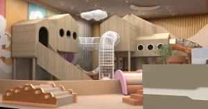 Pabrik desain komersial dalam ruangan permainan lembut kolam bola luncur untuk tempat hiburan anak-anak balita - Product Image 5