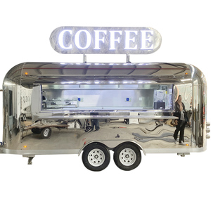 รถขายอาหารเคลื่อนที่มีอุปกรณ์ครบครัน, รถขายอาหารรถรับส่งไอศกรีมที่สถานีบาร์เคลื่อนที่ - Product Image 3