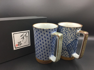 360องศาพิมพ์ญี่ปุ่นหลากหลายรูปแบบต้นแบบฝีมือสไตล์รูปร่างแก้วเบียร์ - Product Image 3