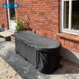 OHO Popular <span class=keywords><strong>Piscina</strong></span> de Hielo Portátil Ovalada para 1 Persona, <span class=keywords><strong>Piscina</strong></span> de Inmersión en Frío con Sistema de Enfriamiento - Product Image 5