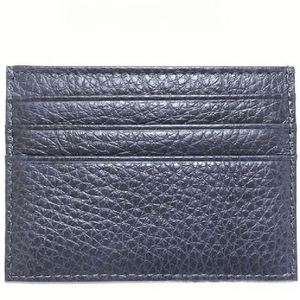 Tarjetero de Cuero Genuino X418 para Hombre y Mujer, Delgado, con 7 Ranuras, Cartera de Cuero Real para Tarjetas de Crédito, Monedero para Tarjetas Bancarias, Logotipo Personalizado - Product Image 4