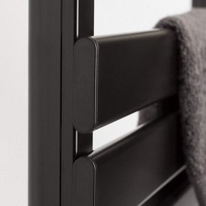Sèche-serviettes chauffant à température réglable avec programmation hebdomadaire, séchoir à serviettes de salle de bain avec affichage numérique - Product Image 5