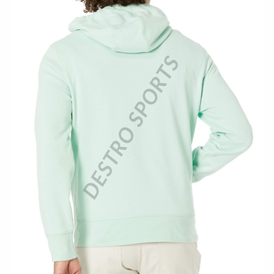 Pull à capuche à manches longues de qualité supérieure respirant grande taille nouveau design de mode logo personnalisé sweats à capuche de mode pour hommes - Product Image 3