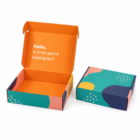 Boîte d'emballage pliable en carton ondulé personnalisée, couleur et taille sur mesure, avec logo, faible MOQ, pour casquettes de baseball, perruques et parfums