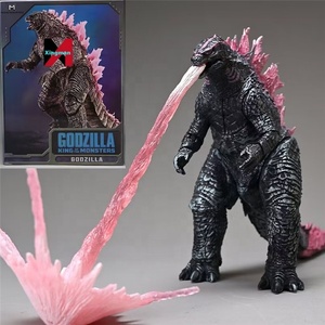Godzillaed 2 Vua Quái Vật Màu Xanh Hồng Máy Bay Phản Lực Hình Anime Sưu Tập Trang Trí Nội Thất Di Chuyển Chung Mô Hình kaiju Trận Chiến - Product Image 1