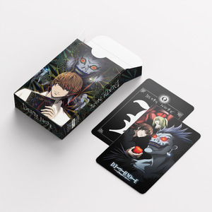 92 Pezzi Carte Fotografiche <span class=keywords><strong>Anime</strong></span> Death <span class=keywords><strong>Note</strong></span>, Piccoli Adesivi, Carte Regalo Olografiche in Scatola, LOMO Fronte-Retro - Product Image 3