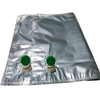 Sac aseptique PE BIB avec valve anti-humidité, sécurisé en boîte de 20 litres pour l'eau potable, le vin, le jus, le lait, l'huile d'olive