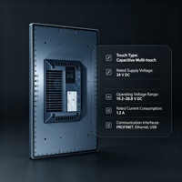 6AV2128-3UB06-0AX1 6av2128-3ub06-0ax1SIMATIC HMI MTP1900 Écran tactile TFT unifié de 18,5 pouces 24V PROFINET Affichage industriel