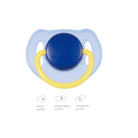 Sucette en silicone pour bébé sans BPA