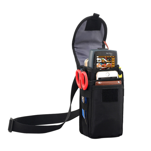 Pda Waist Bag Nylon Portable Handheld Terminal Data Collector For Logistics Express Delivery Warehouse RFID High Frequency