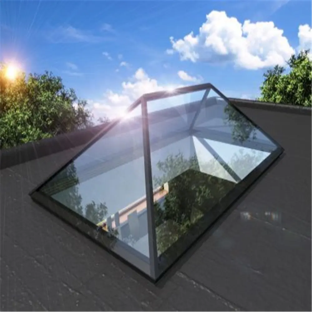 Gaoming-ventanas de tragaluz de aluminio, ventanas de techo, precio preferencial del fabricante, a la venta