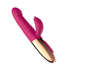 Vibrateur pour femmes avec zone privée chauffée, stimulation par poussées, orgasme féminin, gode vibrant, lapin télescopique, vibrateur sexuel pour adultes - Product Image 2