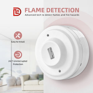 Détecteur de flamme UV conventionnel 360° avec alarme stroboscopique, en ABS, portée de <span class=keywords><strong>détection</strong></span> 30-50m, <span class=keywords><strong>installation</strong></span> facile pour systèmes d'alarme <span class=keywords><strong>incendie</strong></span> - Product Image 6