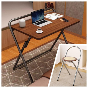 โต๊ะพับได้คอมพิวเตอร์สำหรับใช้ในครัวเรือนโต๊ะอิเล็กทรอนิกส์โต๊ะนักเรียนโต๊ะสำนักงาน - Product Image 3