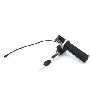 Manette d'accélérateur et poignées gauche pour <span class=keywords><strong>vélo</strong></span> <span class=keywords><strong>électrique</strong></span>, ensemble complet avec écran LED 60V, en ABS, en promotion - Product Image 3
