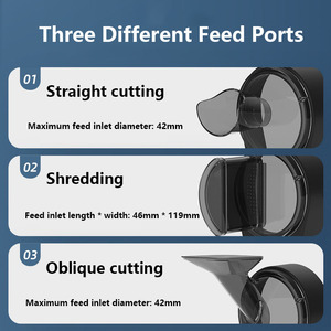 다기능 채소 절단기 <span class=keywords><strong>3</strong></span>가지 다른 마스크 포함 고추 다지기 기계 조절 가능한 두께 마늘 생강 분쇄기 - Product Image 3