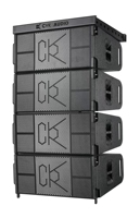 Haut-parleur professionnel CVR Outdoor Double 12 pouces à trois voies Line Array
