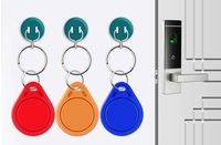 ABS RFID Keyfob Tag dengan 125KHz Chip TK4100 EM4200 EM4305 T5577 untuk kontrol akses Hotel 1K IC kartu kunci