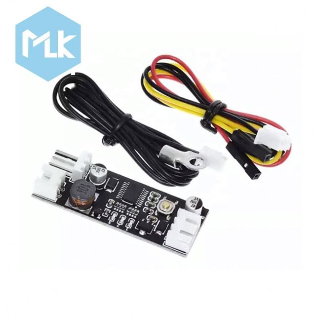 MLK 12V  PWM Temperature Fan Controller Module Single 2-3 Wire Fan Speed Controller Computer PWM Fan Controller