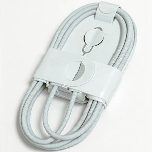 Новый кабель для быстрой зарядки и синхронизации данных Type-C на Type-C 60 Вт для iPhone 15, 16, 17 Pro Max, Samsung Android, с коробкой (модель <span class=keywords><strong>2026</strong></span> года) - Product Image 2