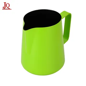 hot sale stainless steel milk jug frother latte jug tea pot with measuring