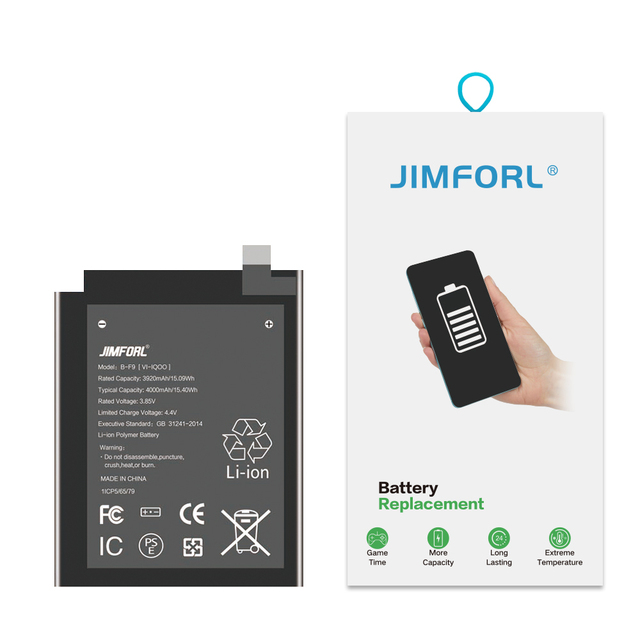 Vivo IQOO B-H6 High Quality 4000mAh Original Rechargeable Lithium-Ion Battery Mobile Phone Replacement-in Stock