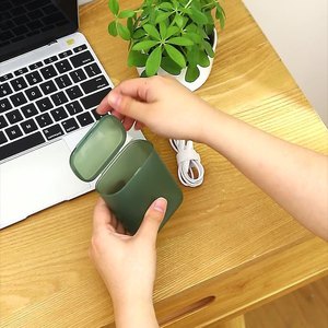 Boîtes de rangement pour bureau avec couvercle, organisateur de tiroir rectangulaire pour câbles, écouteurs, bijoux, articles divers - Product Image 2