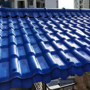 Tuiles de toit synthétiques en PVC UPVC Tongyuan, super résistantes aux intempéries, type tuiles espagnoles, 1,5 mm à 3,0 mm - Product Image 2