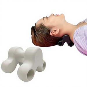 Masajeador de Cuello, Protege la Columna Cervical, Acupresión Biónica, Amasamiento, Estirador de Cuello Manual Multifuncional - Product Image 1