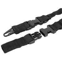 Sangle de transport multifonctionnelle en nylon tactique de camouflage pour l'extérieur, à un ou deux points, équipement personnalisé