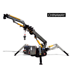 Hydraulic Crawler 3 Ton Movable Small Spider <b>Remote</b> <b>Control</b> Mini Lifting <b>Crane</b> - Product Image 6