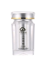Bouteille transparente en plastique personnalisée de 60 ml pour pilules et gélules, double flacon pharmaceutique pour compléments alimentaires et vitamines