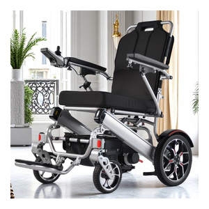 Forniture per terapia riabilitativa sedia a rotelle motorizzata per disabili leggera pieghevole con CE - Product Image 1