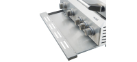 Barbecue encastrable de luxe en acier inoxydable 304, GPL, 32 pouces, barbecue de jardin avec 5 brûleurs, brûleur infrarouge arrière au propane, portable