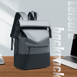 Fábrica al por mayor logotipo personalizado Casual Durable de gran capacidad de moda de negocios mochila impermeable bolsa Roll Top <span class=keywords><strong>Laptop</strong></span> mochila - Product Image 1