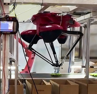 Bras robotique araignée haute vitesse pour l'emballage, l'assemblage et la découpe – Robot à longue durée de vie